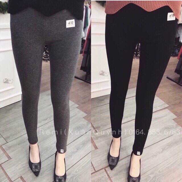 Quần legging mèo lót lông