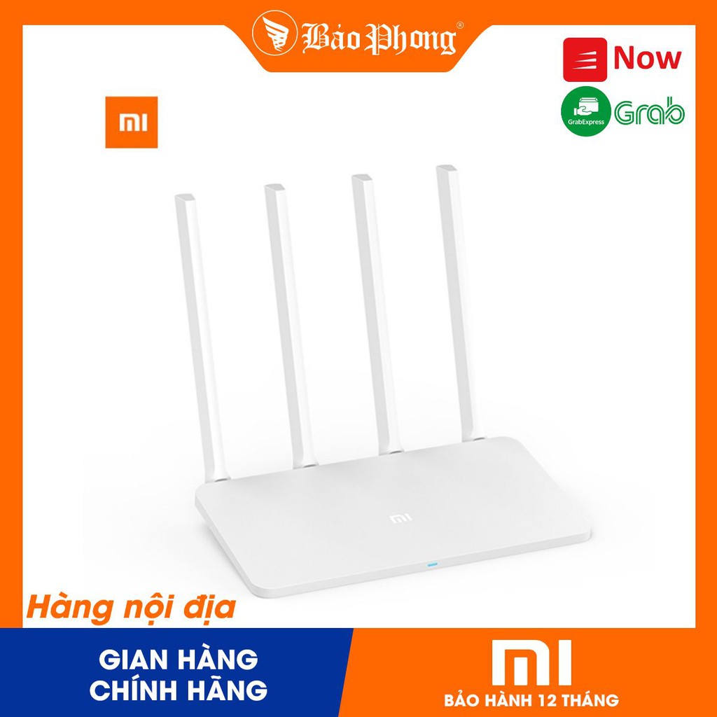 Bộ phát Wifi XIAOMI Router 3A / Chính hãng BH 12 Tháng