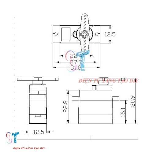 Động Cơ Servo Tower Pro SG90 9g