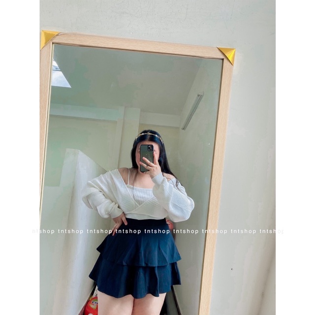 ÁO LEN TAY DÀI RỚT VAI [TNT Shop Bigsize 60Kg 90Kg]