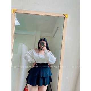 ÁO LEN TAY DÀI RỚT VAI [TNT Shop Bigsize 60Kg 90Kg]