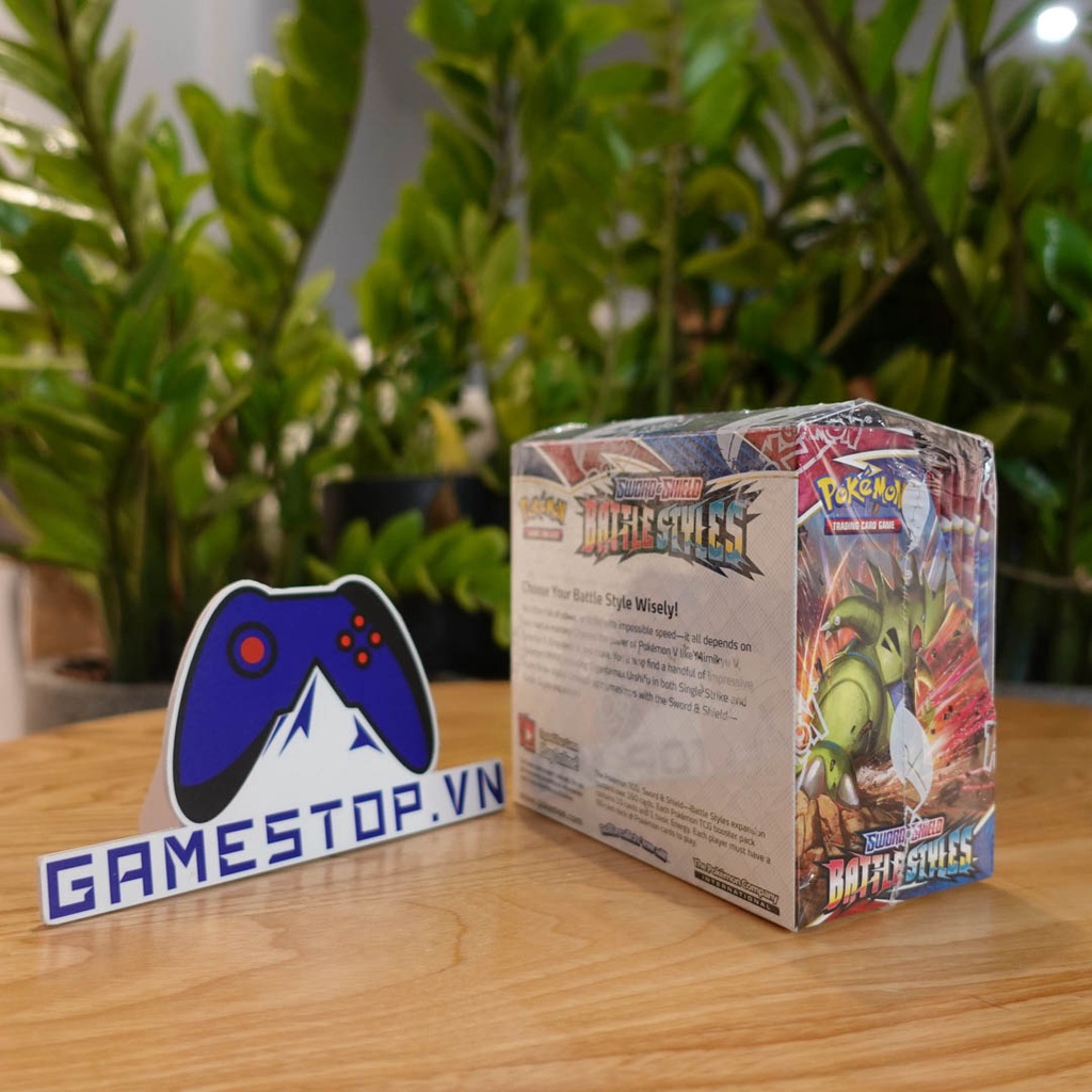 Bài Pokemon TCG Battle Styles Booster Pack Pokemon Sword and Shield Build Deck phiên bản tiếng Anh POKTCGUSBP01