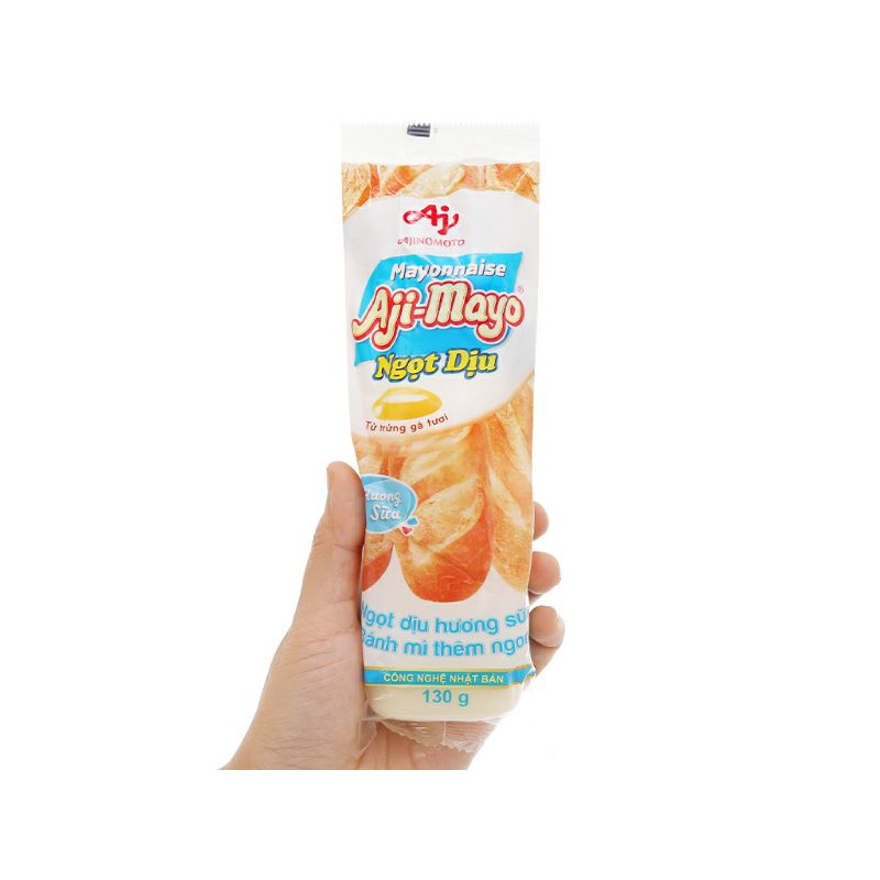 Sốt mayonnaise Aji-mayo Ajinomoto Ngọt dịu chai 130ghạn sử dụng 22/06/2022