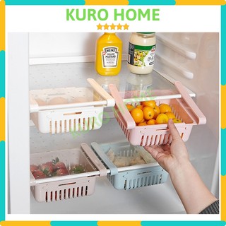 Giá nhựa để đồ trong tủ lạnh mini 12v 50l 10l 20l 6l dạng kéo KuroHome