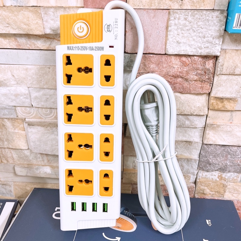 Ổ cắm điện kèm cổng sạc USB cao cấp