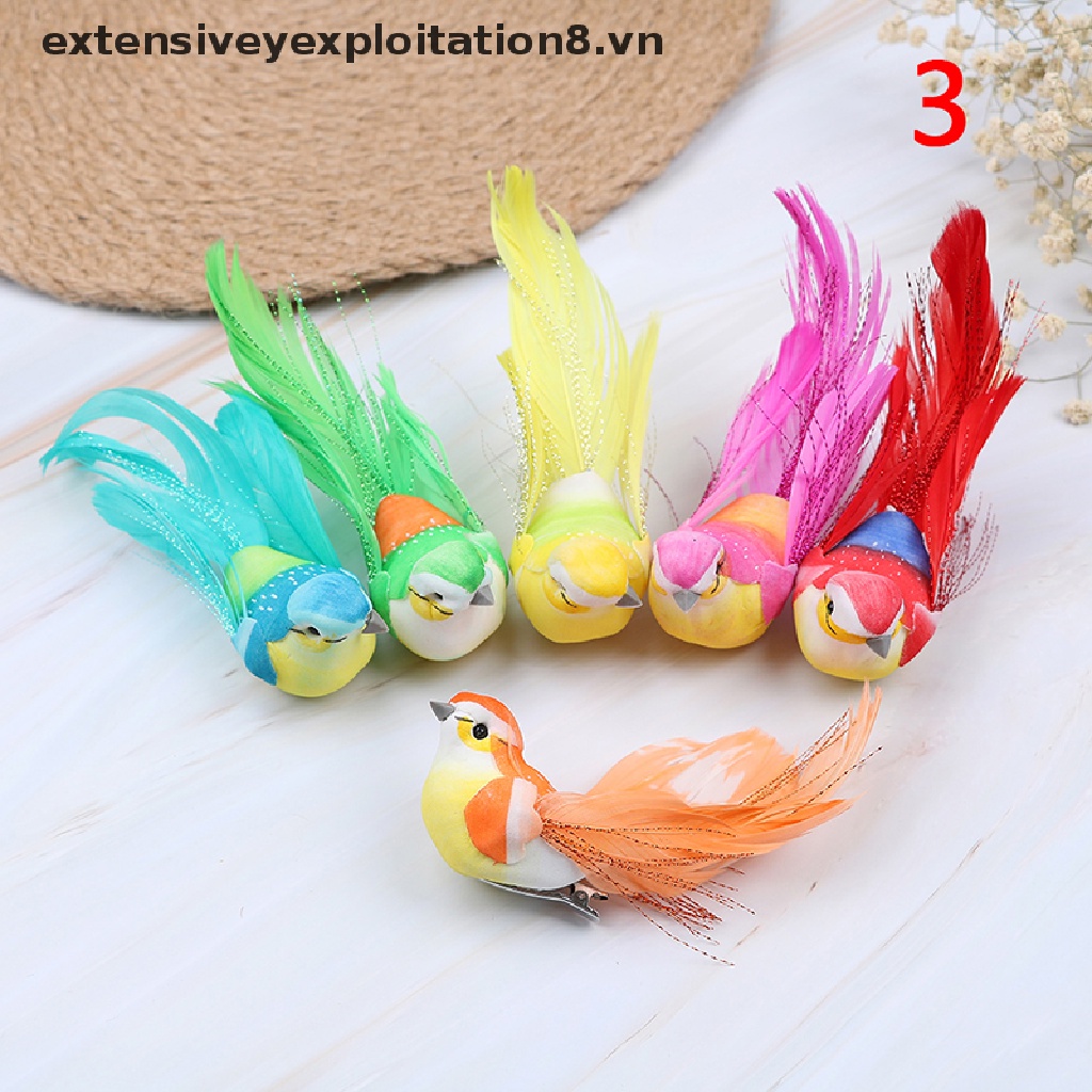 1 Chú Chim Bồ Câu Giả mini Bằng Xốp Dùng Trang Trí Tiệc Cưới