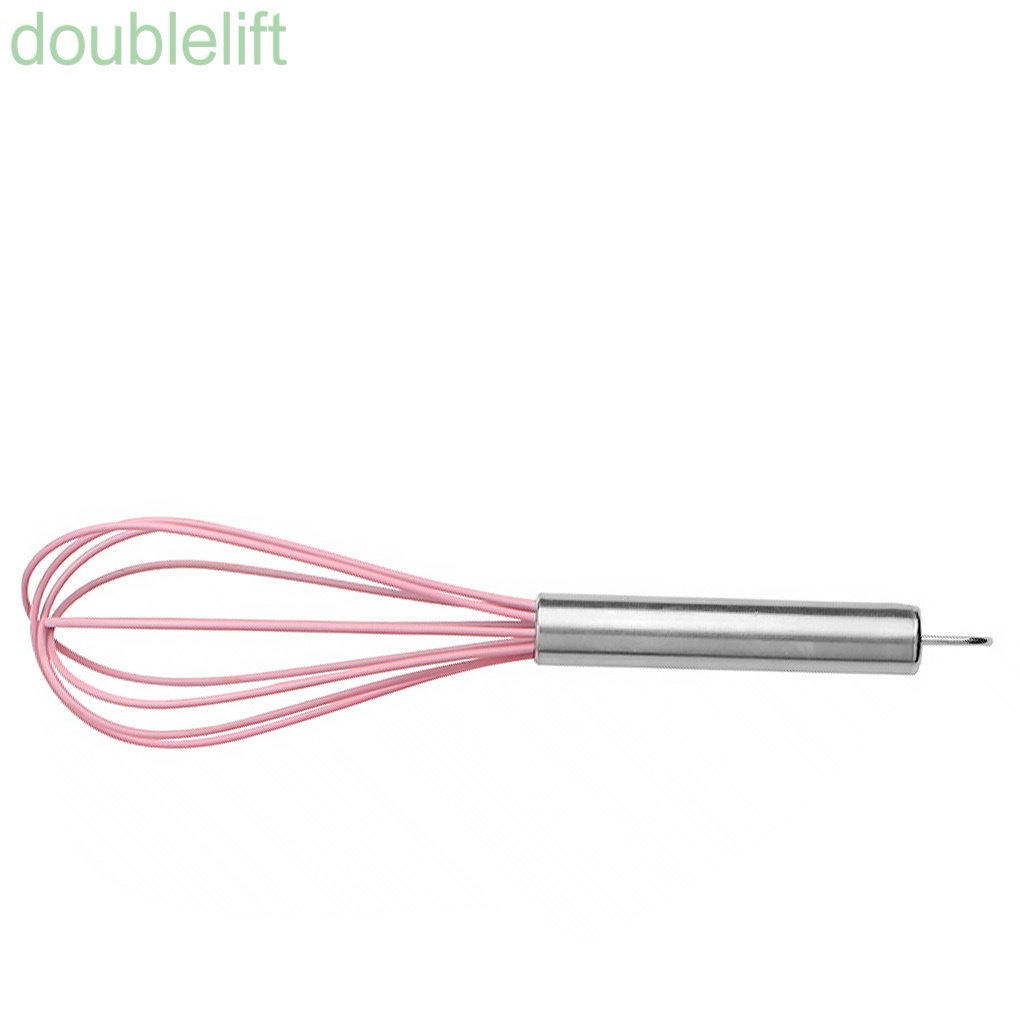 Dụng cụ đánh trứng cầm tay bằng silicone và thép không gỉ tiện lợi dành cho nhà bếp