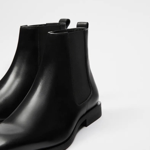 [ĐƯỢC KIỂM HÀNG] Giày Chelsea Boots cao cổ thời trang nam chất liệu da bò đế cao su đúc nhiệt tăng 3.5cm | BigBuy360 - bigbuy360.vn