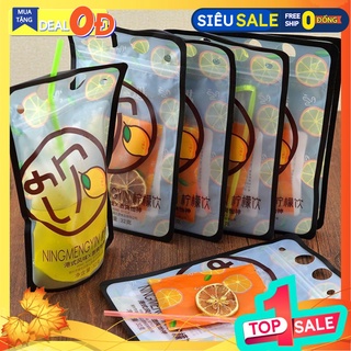 [ Hoả Tốc  ] TÚI TRÀ CHANH TÚI ZIP SIÊU TIỆN LỢI 4 VỊ SIÊU NGON BỔ RẺ