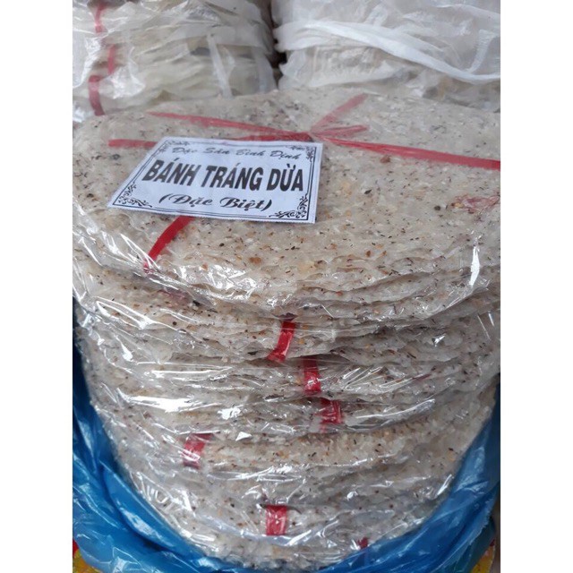 Bánh tráng nước dừa Bình Định (10 cái/xấp)