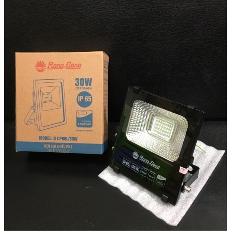 Đèn pha LED 30W Rạng Đông IP 65, chống bụi, chống nước, chipLED Samsung