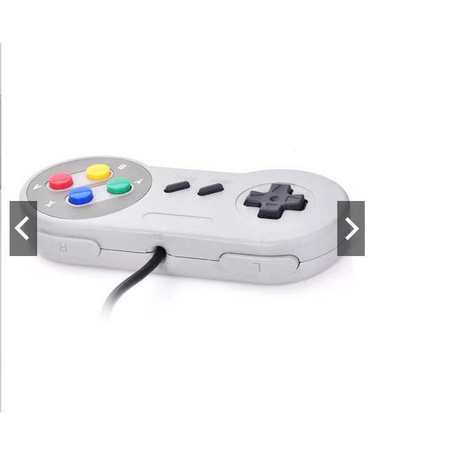 Tay cầm chơi Game 4 nút Nintendo SNES cáp USB cho PC/ Mac