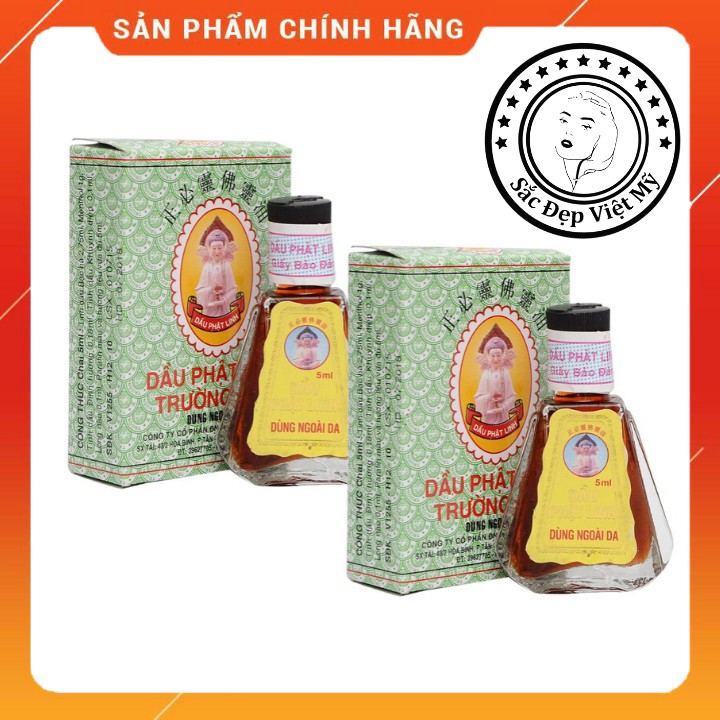 Dầu Phật Linh Trường Sơn Combo 12 chai Dầu Gió Phật Linh Lớn 5ml