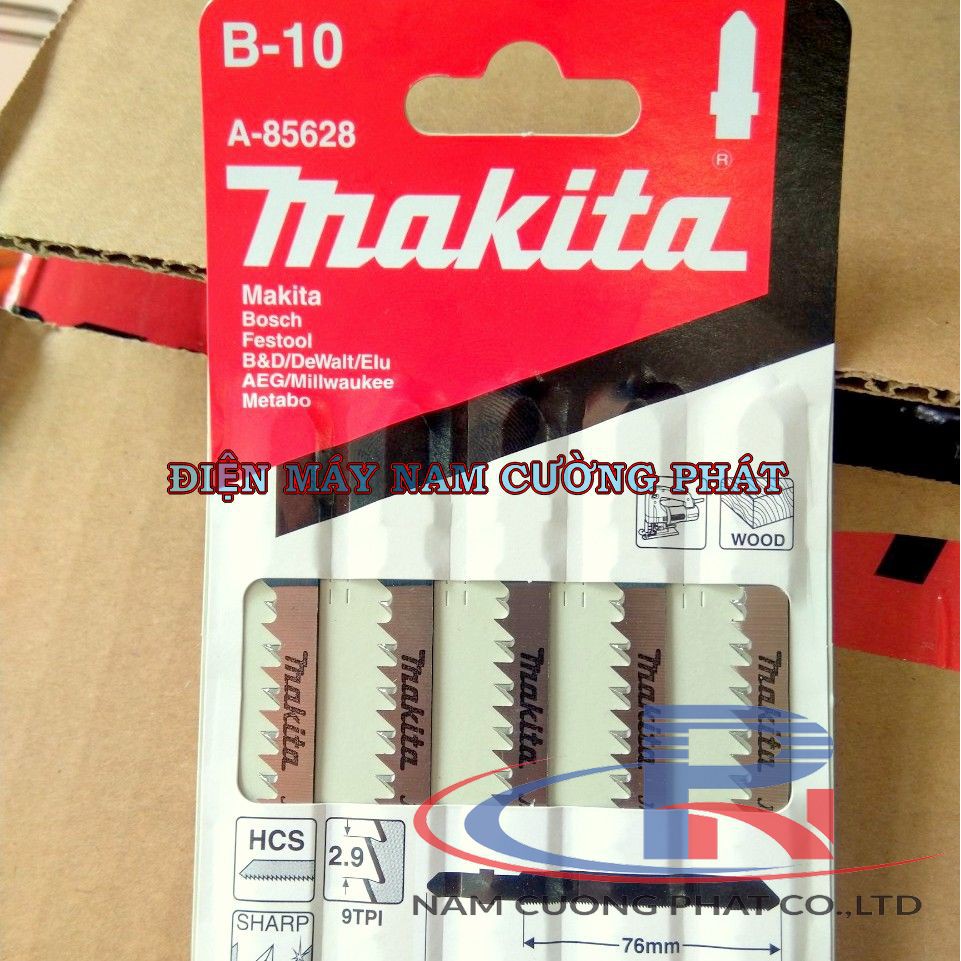 Lưỡi cưa lọng B10 Makita A-85628 dùng cho gỗ