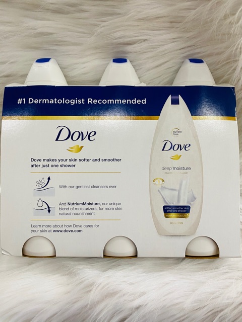 Sữa tắm Dove Mỹ 709ml