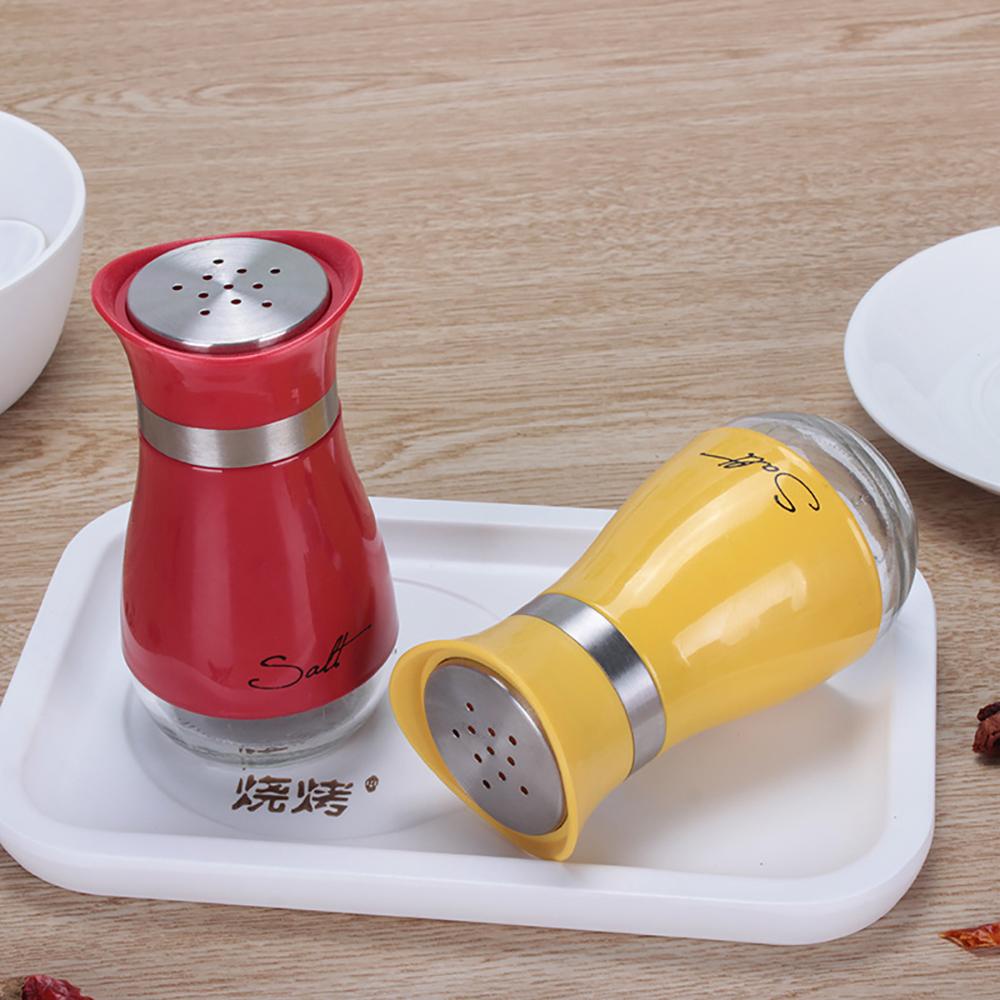 Lọ Thủy Tinh Đựng Gia Vị Bằng Thép Không Gỉ