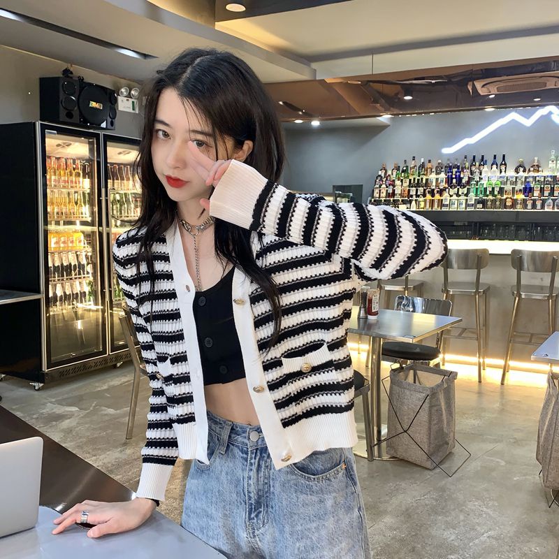 NRVP Áo Sweater Nữ Dài Tay Phong Cách Hàn Quốc 2023