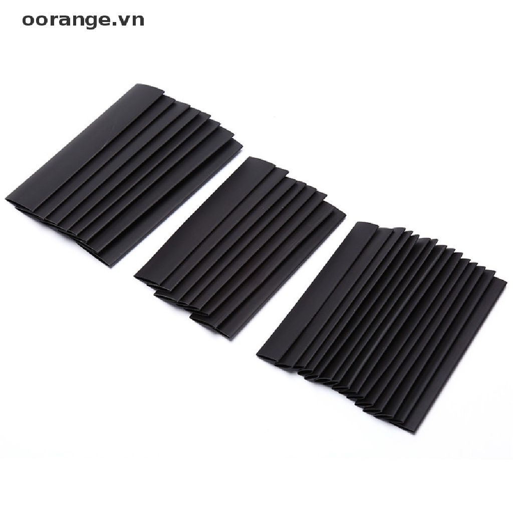 Bộ 127 Ống Co Nhiệt Màu Đen Chuyên Dụng Cho Dây Điện