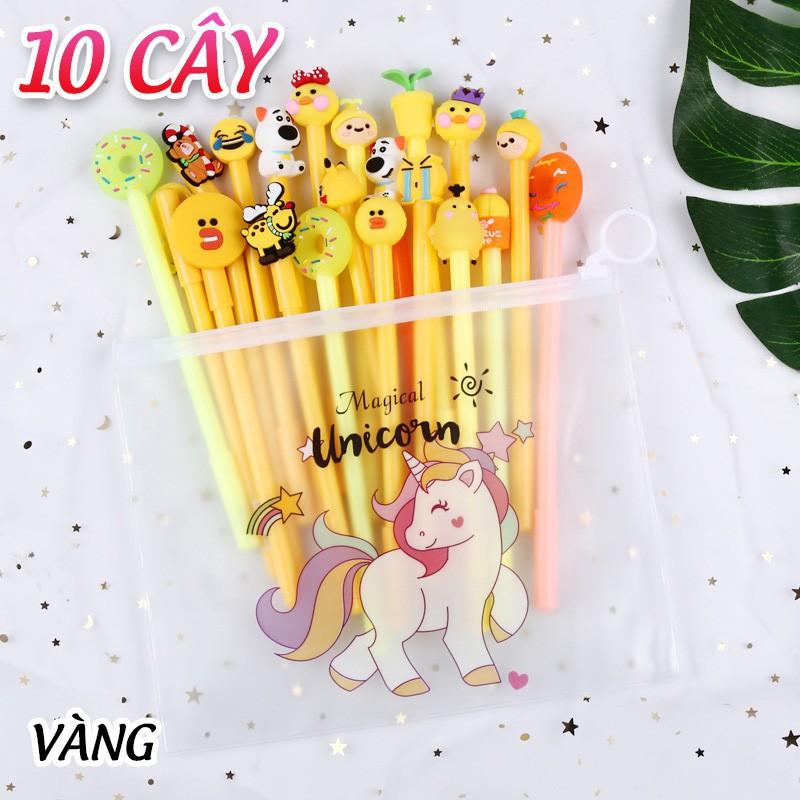 BỘ 10 CÂY VIẾT BI HÌNH THÚ SIÊU XINH 1155