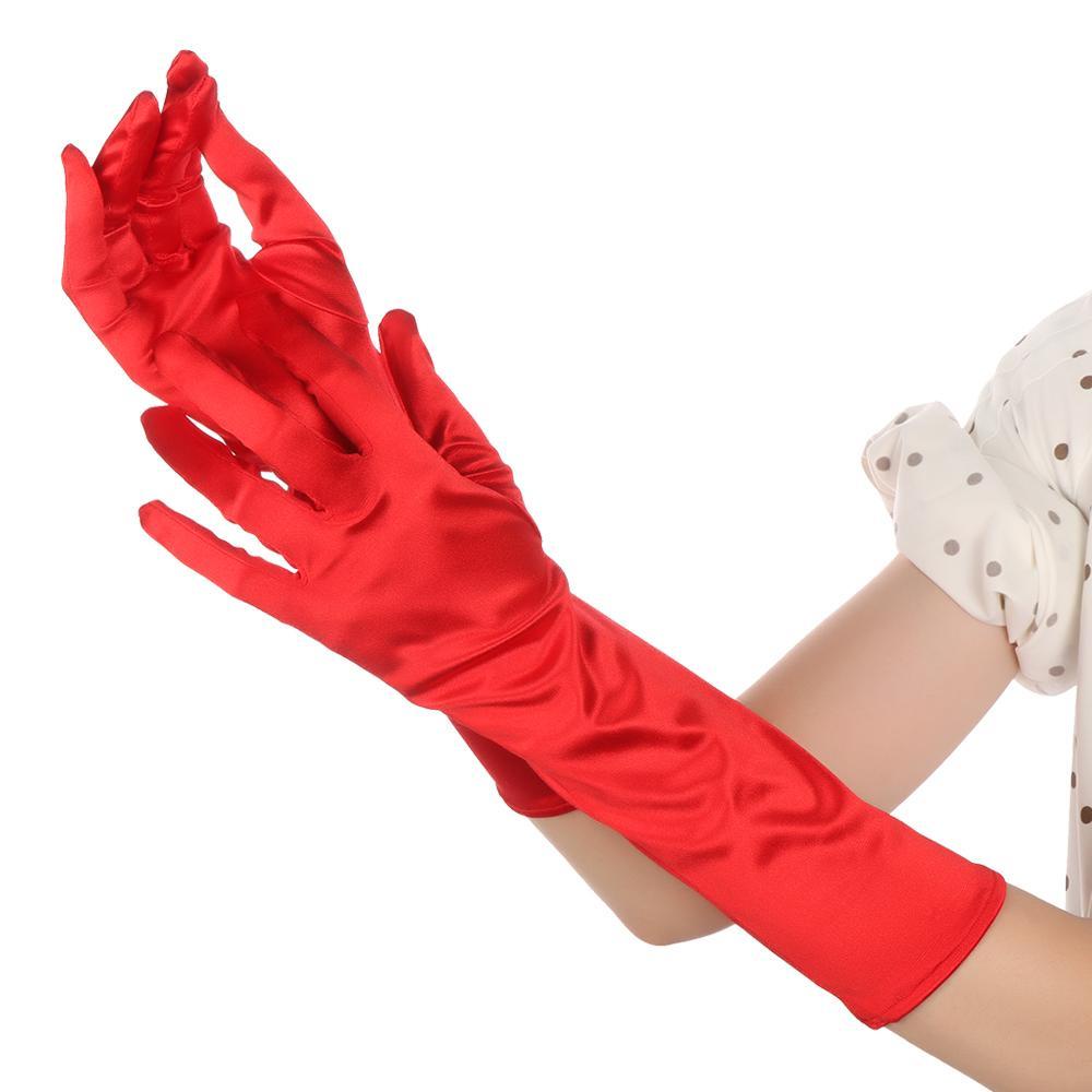 Găng Tay Dài Hở Ngón Dùng Hóa Trang Tiệc Cưới / Buổi Tối