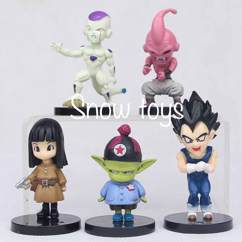 Mô hình Dragon Ball Super WCF - Buu Beerus Whis Frieza Vegeta Goku God Blue Pilaf Mai Shu Ma bư mập gầy Fide - Cao 4~9cm