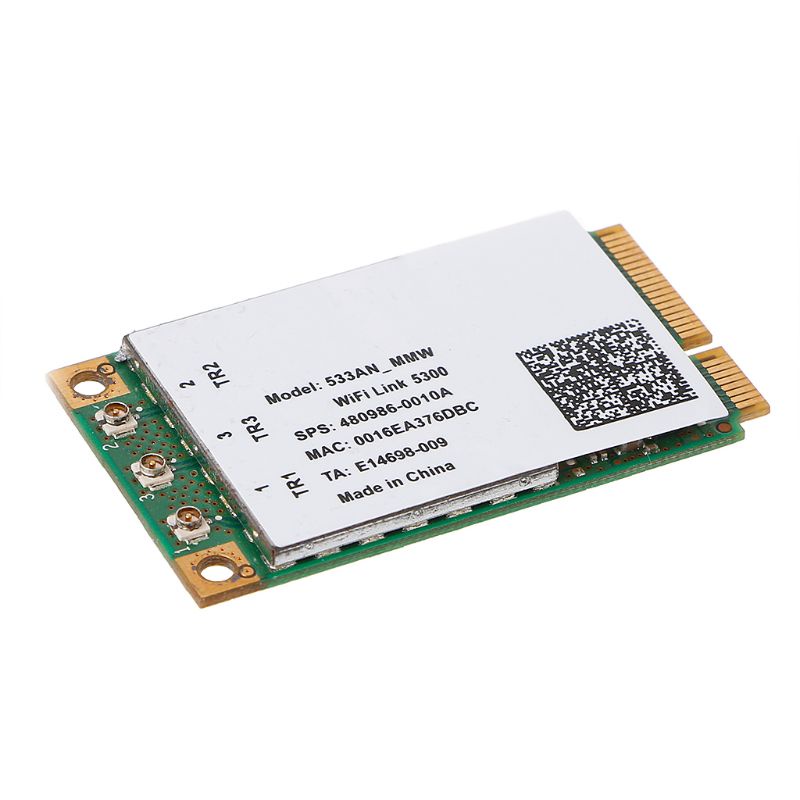 Thẻ WiFi Link 5300 AGN Mini PCI-E Không Dây 2 4 5 0Ghz Băng Tần Kép 450M