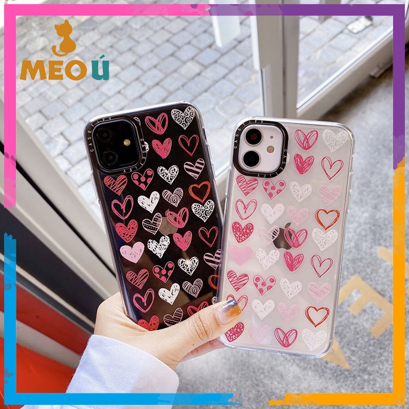 Ốp iPhone Trái Tim iPhone 7Plus/8Plus/X/Xs Max/11/11 Pro/11 Pro Max - ốp iphone