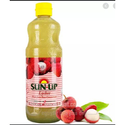 Syrup Sunup (Vải/850 ML)