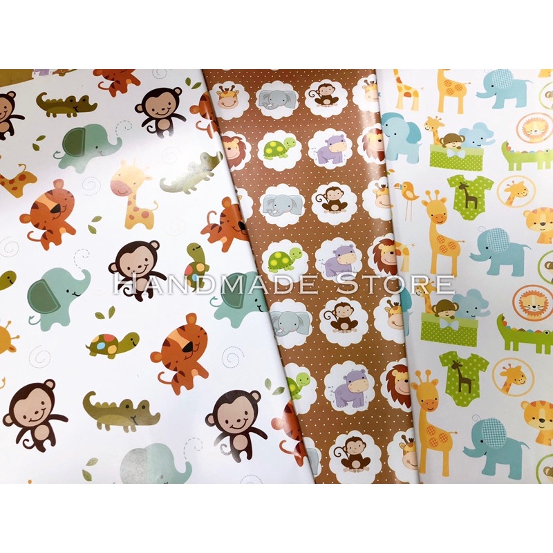 Giấy gói quà, trang trí ngộ nghĩnh 2