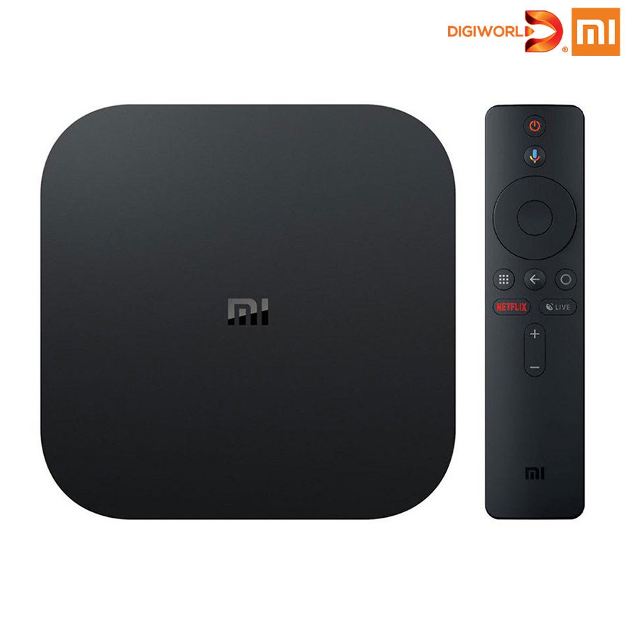 [Bản quốc tế] Android Tivi Box Xiaomi Mibox S 4K (Android 8.1) - Bảo hành 6 tháng - TGDM
