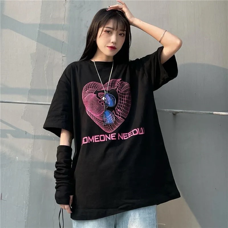 Áo Thun Tay Lỡ Form Rộng Nam Nữ Unisex Ulzzang