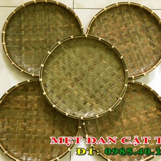 Mẹt tre nan cật viền mây
