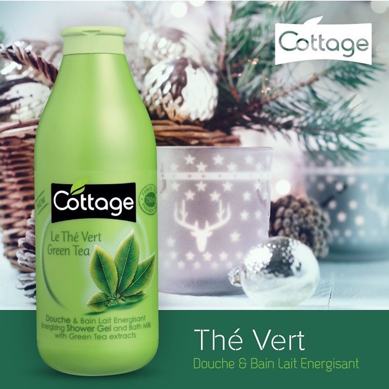 Sữa Tắm Dưỡng Trắng Da Cottage 3 mùi : Violet tím, Vanilla vàng, Caremel nâu - 750ml | BigBuy360 - bigbuy360.vn