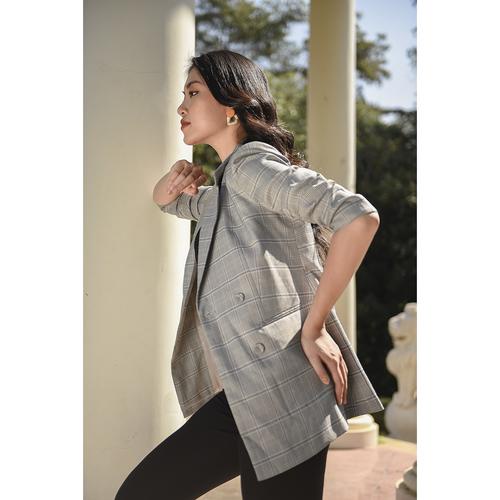 Áo vest kẻ caro MMOutfit V0820162 | BigBuy360 - bigbuy360.vn