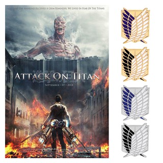 Ghim Cài Áo Hình Các Nhân Vật Trong Phim Attack On Titan