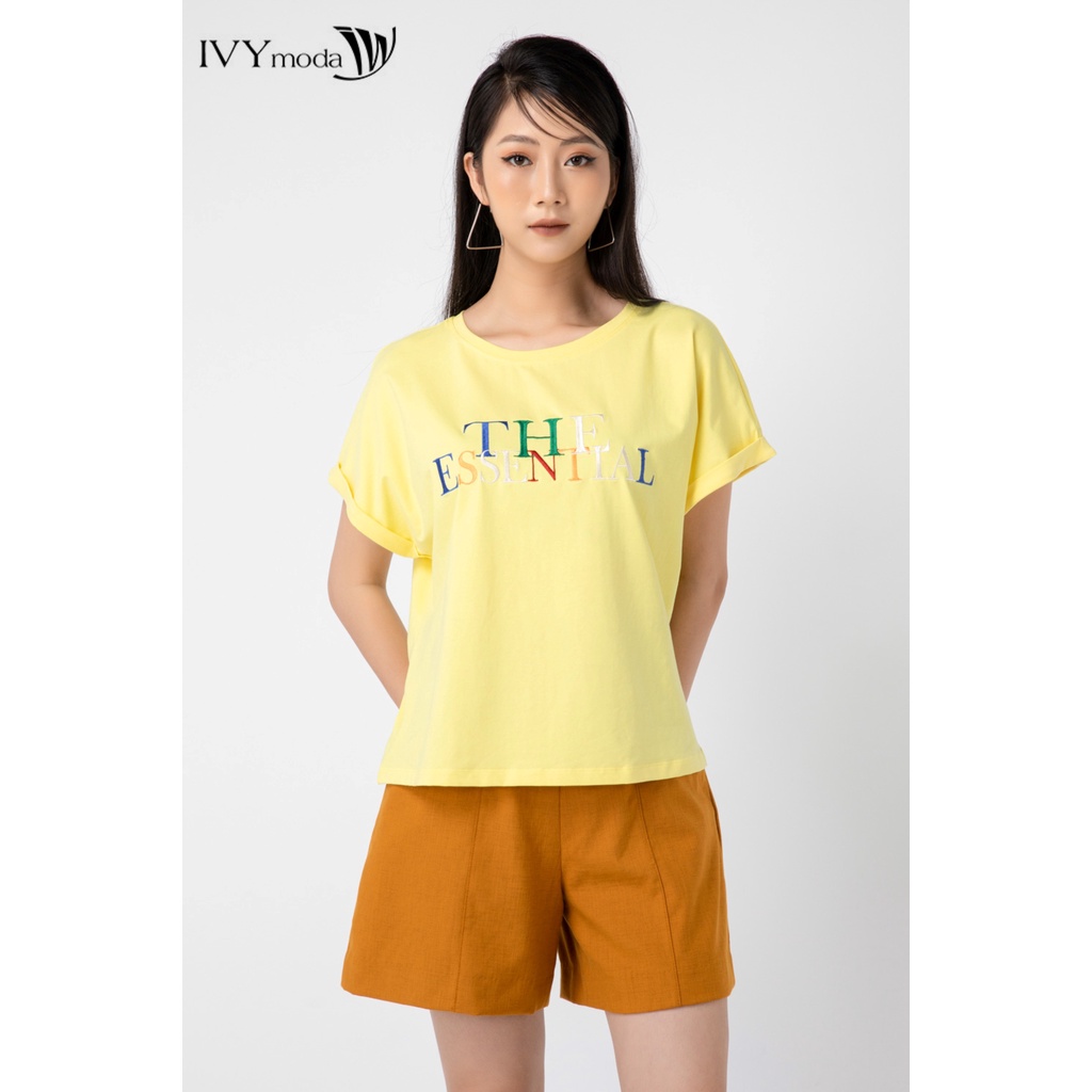 Áo thun nữ The Essential IVY moda MS 57M6574