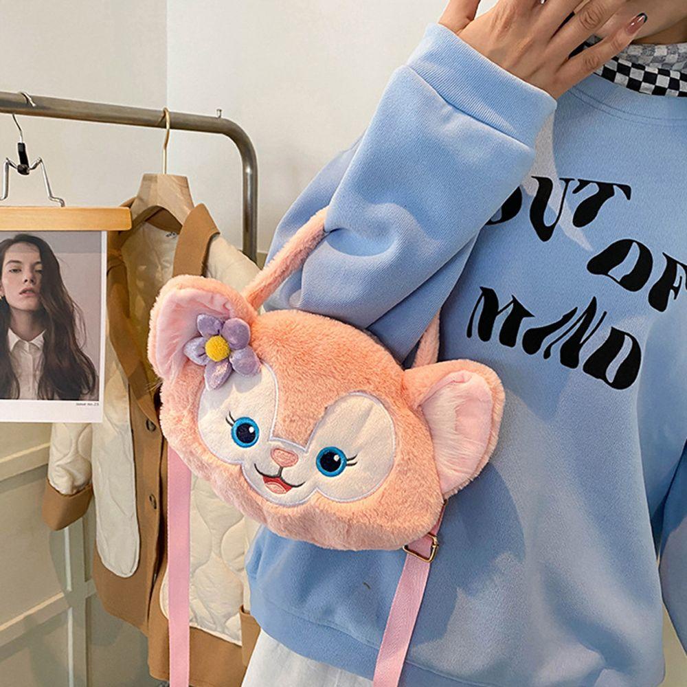 Túi Đeo Vai Vải Bông Lina Bell Dễ Thương Dành Cho Nữ Sinh