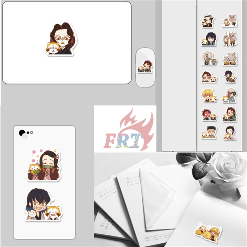 ❉ Demon Slayer Q-1 Anime Stickers ❉ 40Pcs/Set DIY Decals Stickers for Album Diary Laptop Scrapbooks Skateboard