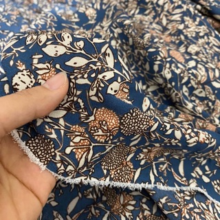 Vải voan hoa nhí