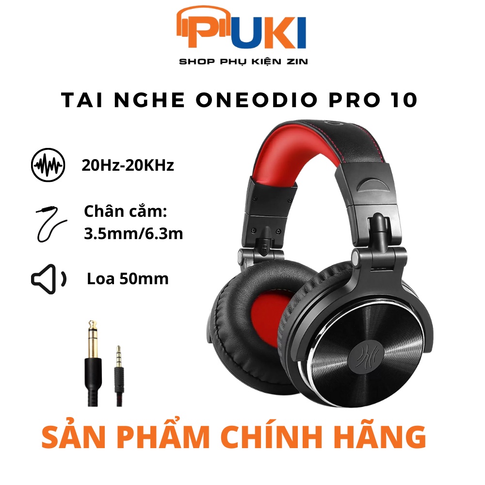 Tai nghe OneOdio Pro 10 -Tai Nghe Chụp Tai Oneodio Pro-10 Chuyên Nghiệp Cho Điện Thoại / Pc Chính Hãng