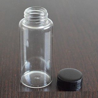 Chai thủy tinh 30ml - Lọ thủy tinh 30ml màu trắng trong suốt