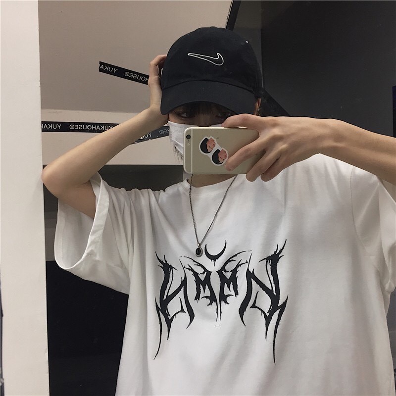 Áo thun nam nữ unisex tay lỡ CHỮ KIỂU basic tee phông form rộng oversize nhiều màu cotton dáng xuông – SamMy96 Shop