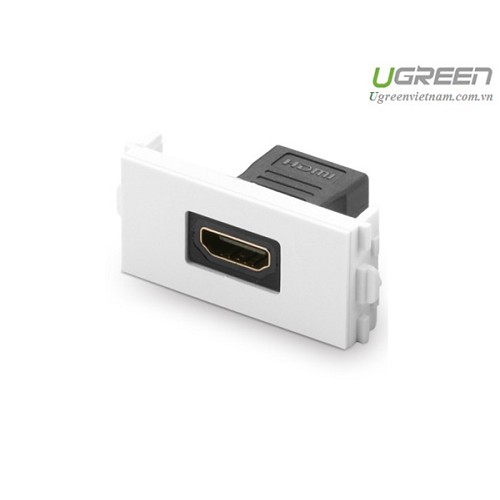 Hạt Wallplate HDMI âm tường cao cấp Ugreen 20317 chính hãng