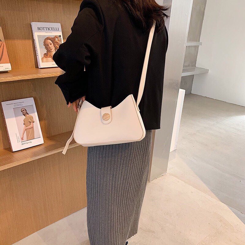 Túi Xách NữTặng QuàTúi Nữ kẹp nách Da PU cao cấp thiết kế theo phong cách thanh lịch sang trọng MÃ 7938