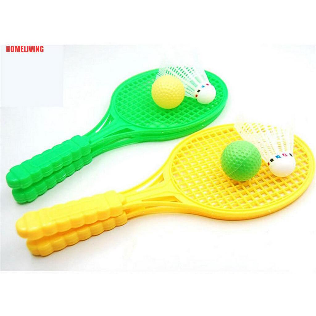 1 Cặp Vợt Cầu Lông / Tennis Đồ Chơi Giáo Dục Cho Bé