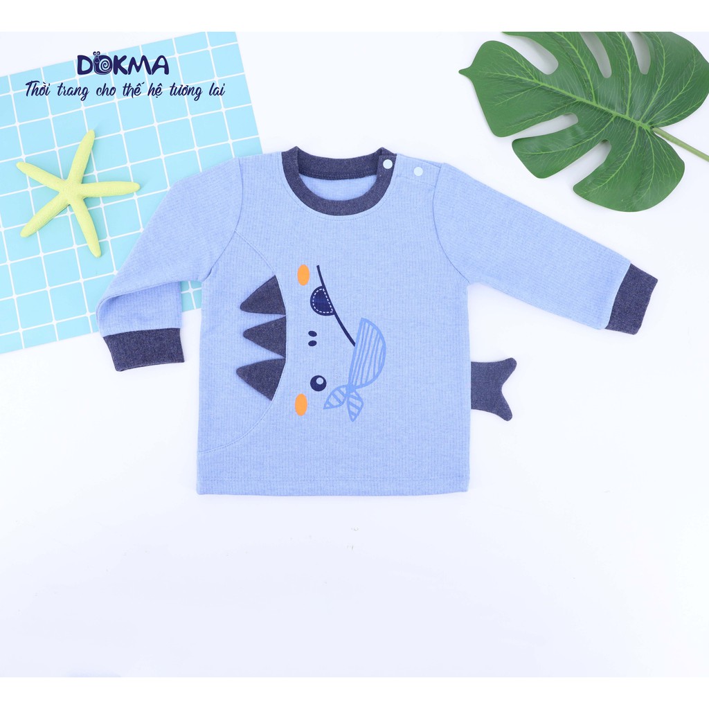 DA596 Áo cài vai dài tay Dokma (6-24m)