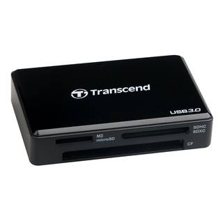 Đầu đọc thẻ Transcend Multi-Card Reader F8 USB 3.0 (Đen)