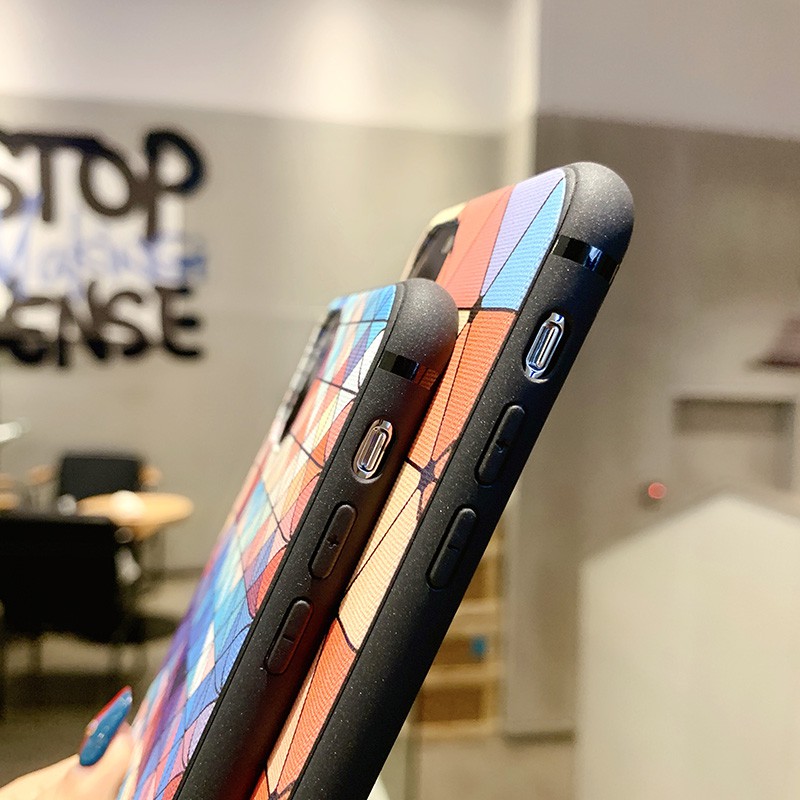 Ốp điện thoại silicon màu xỉn cho iPhone 11 Pro XS Max XR X 6 6s 7 8 Plus