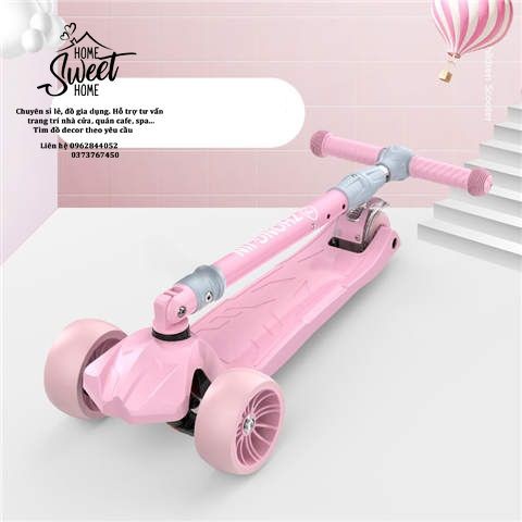 XE TRƯỢT SCOOTER CHO BẾ MUA 1 ĐƯỢC 4