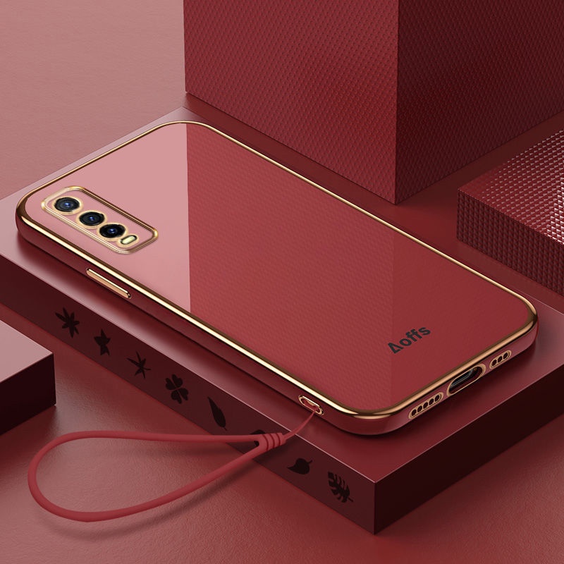 Ốp Điện Thoại Màu Trơn Siêu Mỏng Dành Cho VIVO Y20 Y20S Y12A Y12S Y20S G Y19 Y83 V9 Y85 Y66 Y95 Y73S S7E